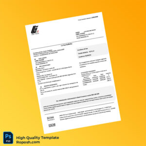 Italy LINEA PIU Editable Gas Bill Template in Word and PDF formats