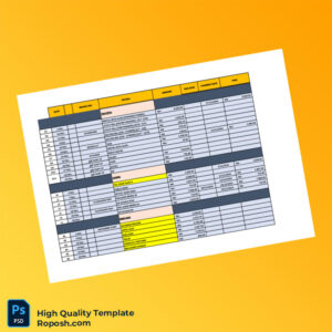 Malaysia Editable Invoice Template in Word and PDF formats 5 page