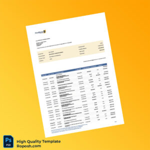 Nigeria FirstBank Statement Template in Word and PDF formats 2 page Nigeria FirstBank Statement Template in Word and PDF formats 2 page