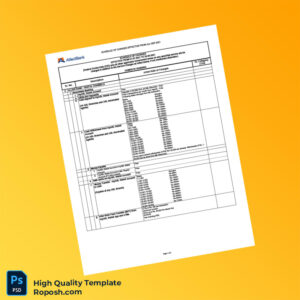 Pakistan Allied Bank Limited Editable Digital Banking Charges Template in Word and PDF formats 2 page