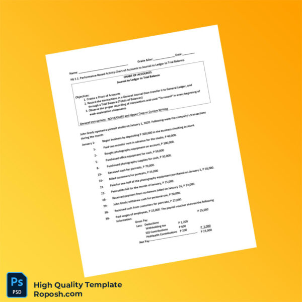 Philippines Editable Performance-Based Activity Template in Word and PDF formats