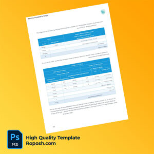 Saudi Arabia Red Sea Services Company Editable Sector Guide Template in Word and PDF formats