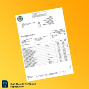 South Africa Bank Statement Template in Word and PDF formats 5 page