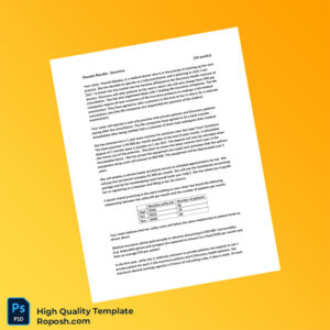 South Africa Editable Business Proposal Template in Word and PDF formats 2 page