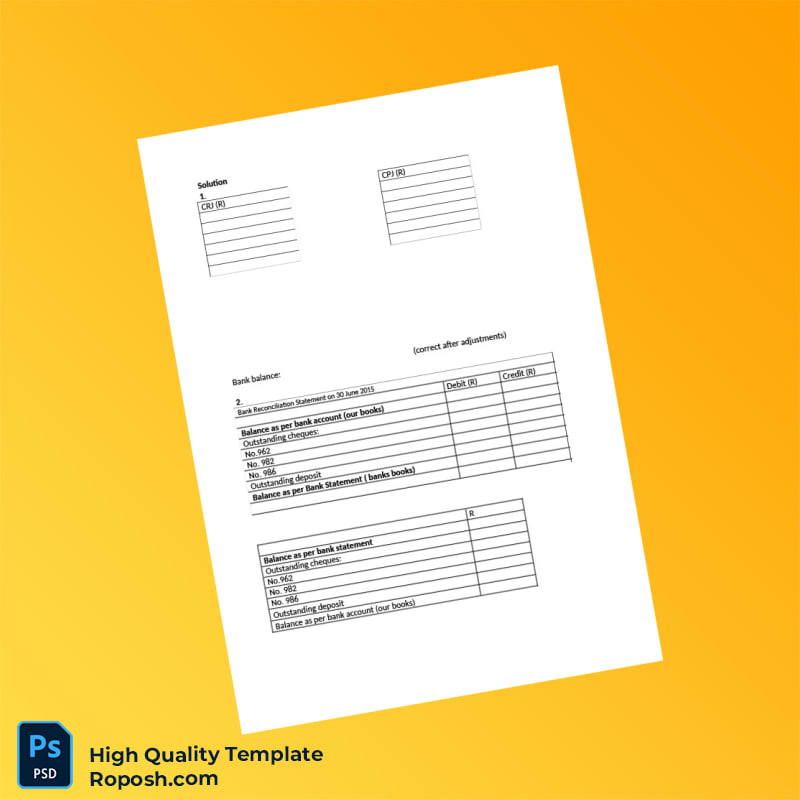 South Africa Template in Word and PDF formats 2 page South Africa Template in Word and PDF formats 2 page