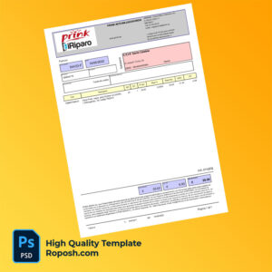 Spain GREMAB – Consumibles y Servicios, S.L. Editable Invoice Template in Word and PDF formats
