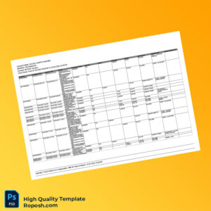 Tanzania Editable Transaction Summary Template in Word and PDF formats 4 page