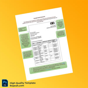 UK Berkeley Bank Bank Statement Template in Word and PDF formats UK Berkeley Bank Bank Statement Template in Word and PDF formats