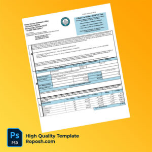 USA Henry County Board of Tax Assessors Editable Property Tax Assessment Notice Template in Word and PDF formats