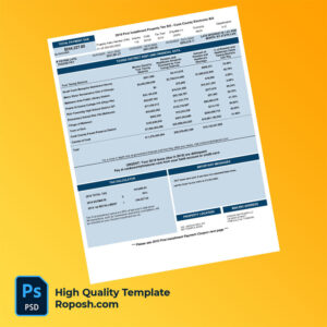 USA Illinois Cook County Treasurer Editable Property Tax Bill Template in Word and PDF formats roposh 300x300 - Buy Verified Account