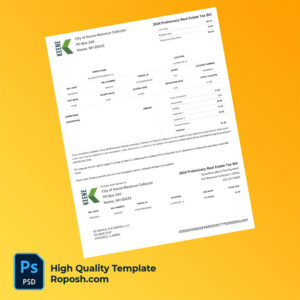 USA New Hampshire Keene City Government Editable Real Estate Tax Bill Template in Word and PDF formats roposh 300x300 - Buy Verified Account
