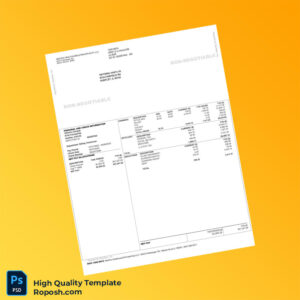 USA Cross River Bank Bank Statement Template in Word and PDF formats 3 page