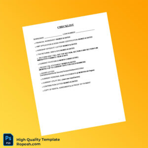 USA Editable Mediation Hearing Checklist Template in Word and PDF formats