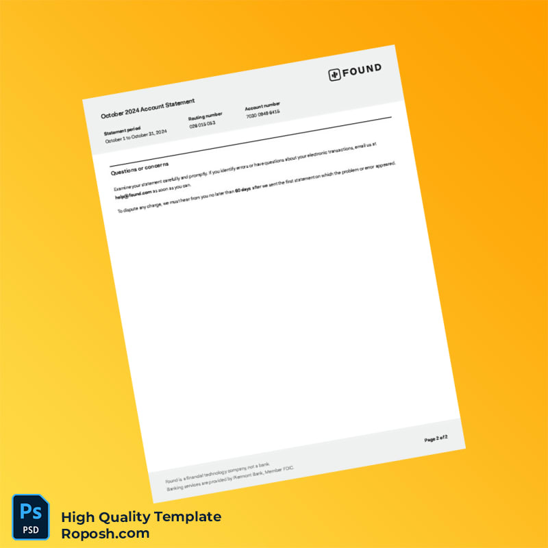 USA Piermont Bank Bank Statement Template in Word and PDF formats 2 page USA Piermont Bank Bank Statement Template in Word and PDF formats 2 page
