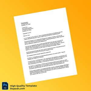 USA Rochester Broadway Theatre League Editable Letter Template in Word and PDF formats 2 page