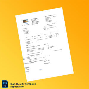 USA Sempra Energy Editable Utility Bill Template in Word and PDF formats 2 page