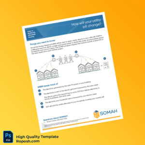USA Southern California Edison Editable Utility Bill Template in Word and PDF formats 3 page