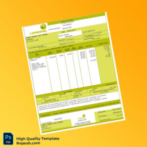 Uganda Umeme Editable Utility Bill Template in Word and PDF formats