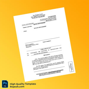 United States Editable Identity Document Template in Word and PDF formats 4 page United States Editable Identity Document Template in Word and PDF formats 4 page