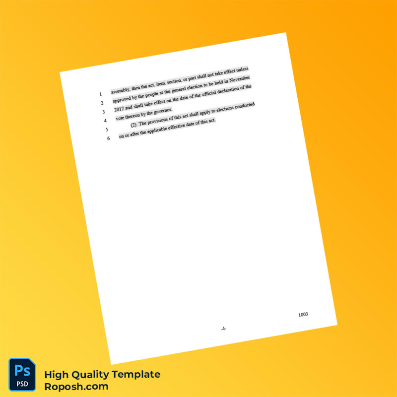 United States Editable Identity Document Template in Word and PDF formats 4 page United States Editable Identity Document Template in Word and PDF formats 4 page