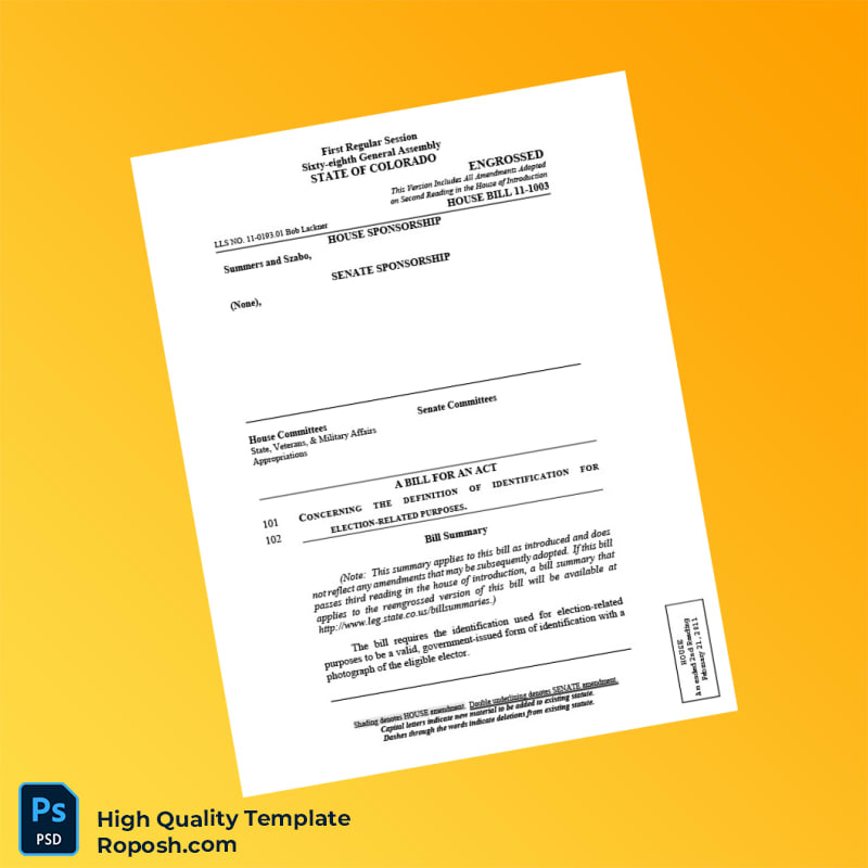 United States Editable Identity Document Template in Word and PDF formats 4 page United States Editable Identity Document Template in Word and PDF formats 4 page