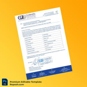 Customizable Afghanistan Cinderella Construction Company Employment Verification Letter Word & PDF Template