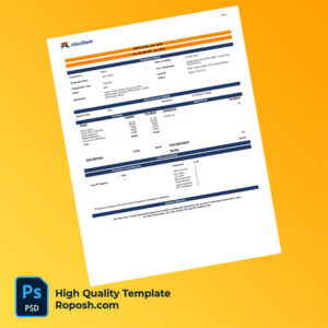 Allied bank payslip word and pdf template