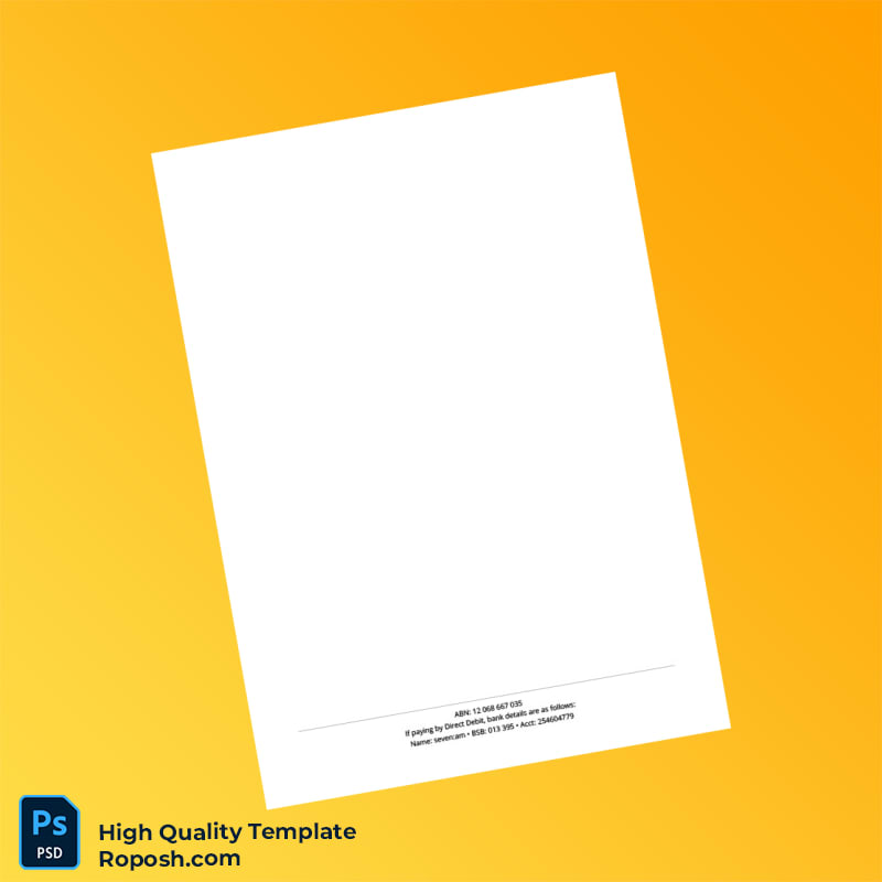 Australia seven_am cafe catering Invoice Template in Word and PDF formats 2 page Australia seven_am cafe catering Invoice Template in Word and PDF formats 2 page