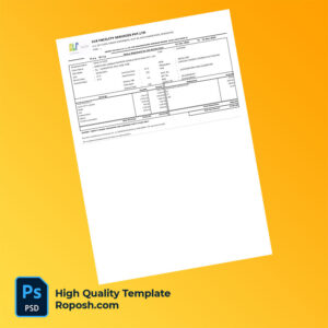 CLR Facility Services Pvt Ltd payslip word and pdf template