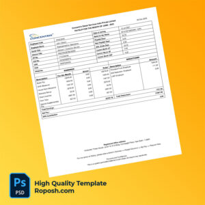 Concentrix Daksh Services India Private Limited payslip word and pdf template