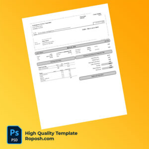 Contemporary Services Corporation pay stub word and pdf template Contemporary Services Corporation pay stub word and pdf template