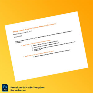 Customizable Dental Grants Program Employment Verification Letter Word & PDF Template 7 page