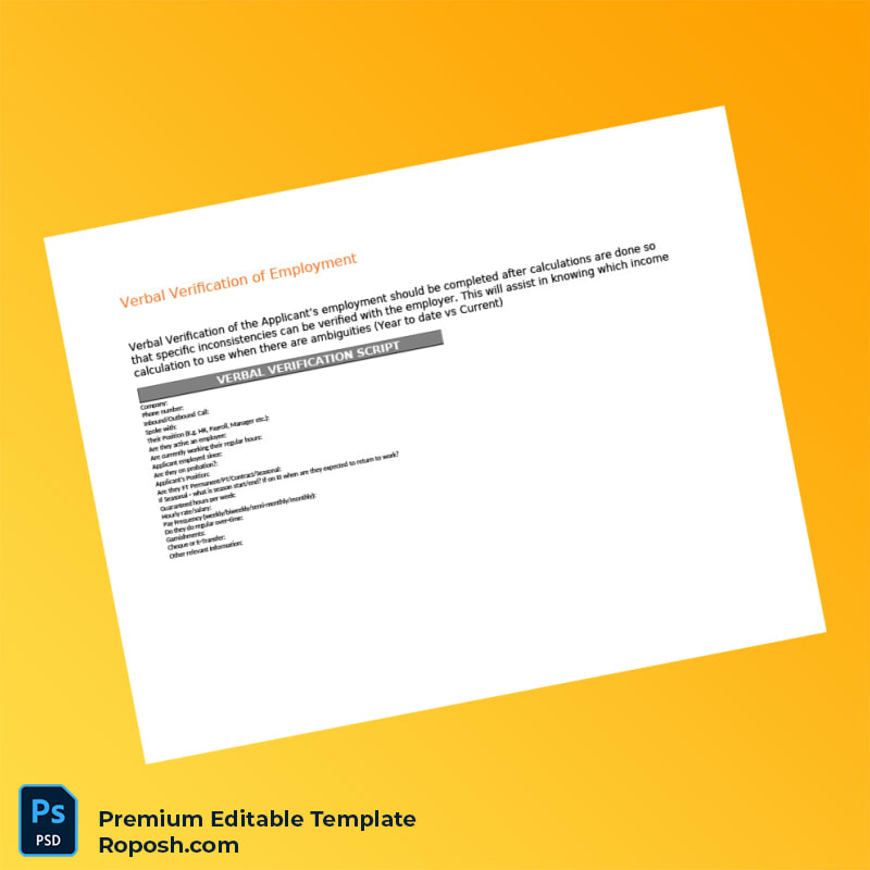 Customizable Dental Grants Program Employment Verification Letter Word & PDF Template 7 page Customizable Dental Grants Program Employment Verification Letter Word & PDF Template 7 page