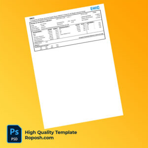 EMCO payslip word and pdf template