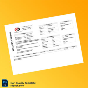 Egypt Grand Solutions Invoice Template in Word and PDF formats