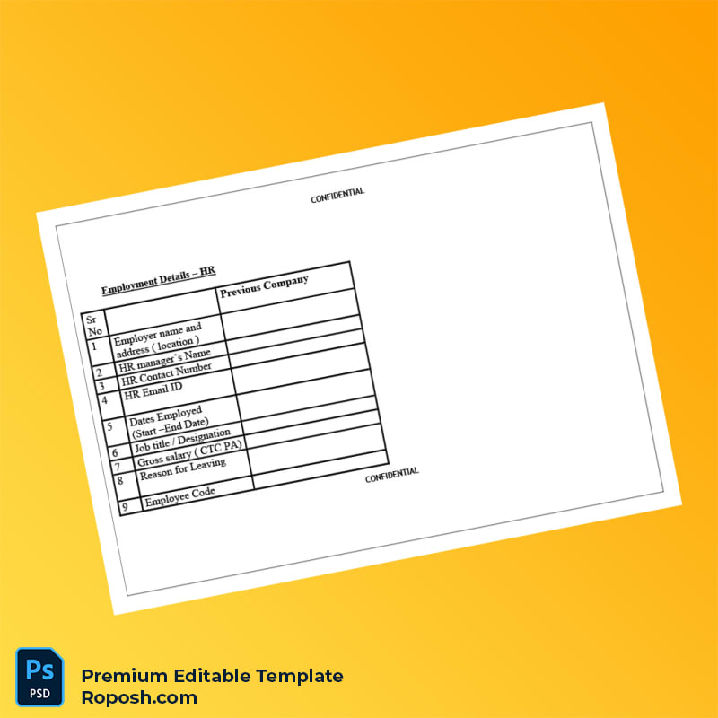 Customizable Employee Crossings Employment Verification Letter Word & PDF Template 4 page Customizable Employee Crossings Employment Verification Letter Word & PDF Template 4 page