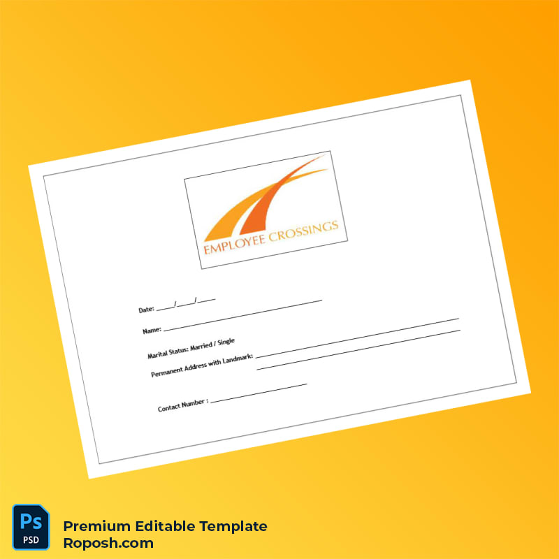 Customizable Employee Crossings Employment Verification Letter Word & PDF Template 4 page Customizable Employee Crossings Employment Verification Letter Word & PDF Template 4 page