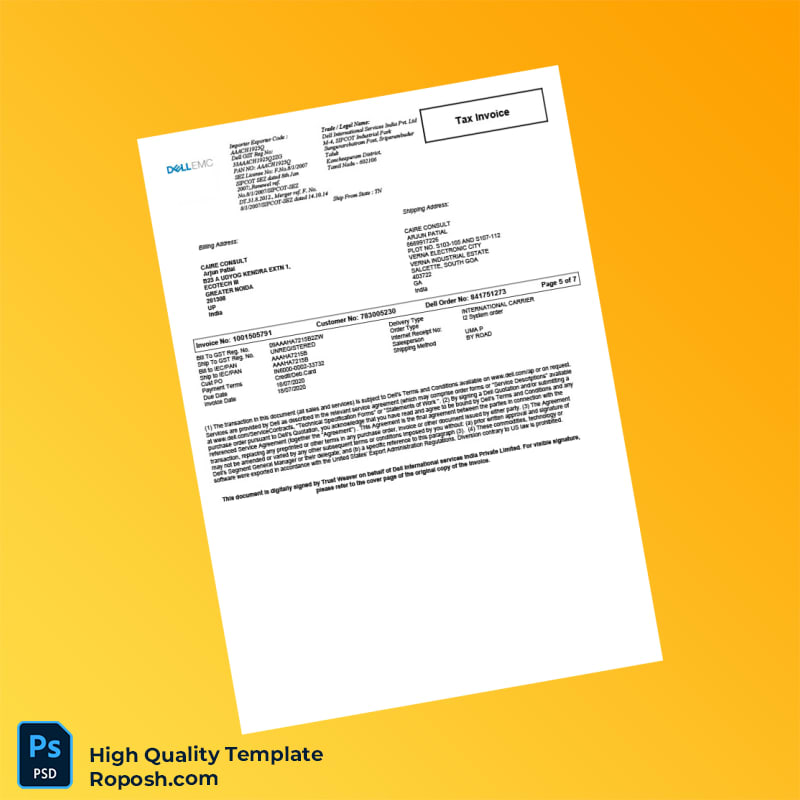 Empty Invoice Template in Word and PDF formats 7 page Empty Invoice Template in Word and PDF formats 7 page