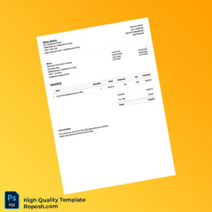 Germany Dino Store Invoice Template in Word and PDF formats Germany Dino Store Invoice Template in Word and PDF formats