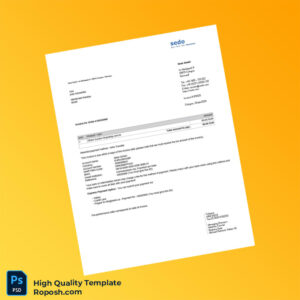 Germany Sedo GmbH Invoice Template in Word and PDF formats