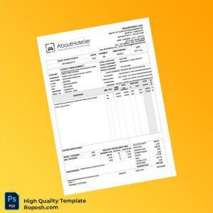 Greece AboutHotelier Invoice Template in Word and PDF formats Greece AboutHotelier Invoice Template in Word and PDF formats