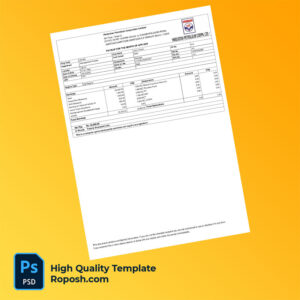 Hindustan Petroleum Corporation Limited payslip word and pdf template