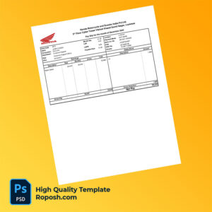 Honda Motorcycle and Scooter India Pvt Ltd payslip word and pdf template Honda Motorcycle and Scooter India Pvt Ltd payslip word and pdf template