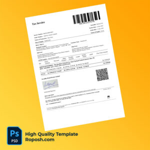 India Savadika Retail Private Limited Editable Tax Invoice Template in Word and PDF formats India Savadika Retail Private Limited Editable Tax Invoice Template in Word and PDF formats