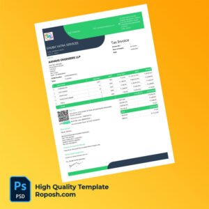 India Shubh Yatra Services Editable Travel Tax Invoice Template in Word and PDF formats