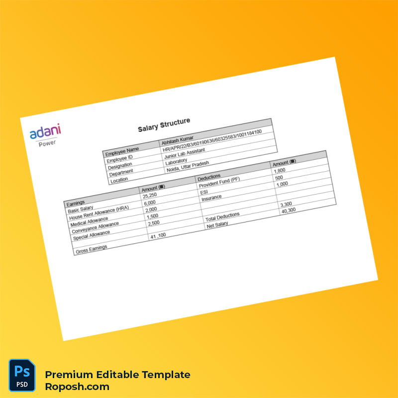 Customizable India Adani Employment Verification Letter Word & PDF Template 4 page Customizable India Adani Employment Verification Letter Word & PDF Template 4 page