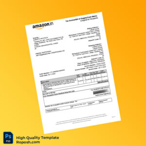 India Alberto Infotech Invoice Template in Word and PDF formats