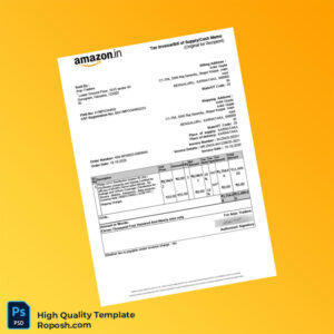 India Anju Traders Invoice Template in Word and PDF formats 2 page India Anju Traders Invoice Template in Word and PDF formats 2 page