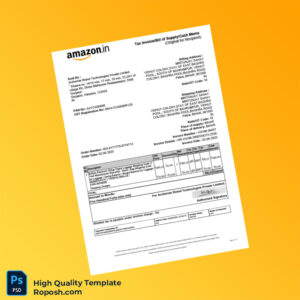 India Archernar Brand Technologies Invoice Template in Word and PDF formats 2 page