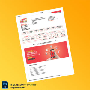 India Atria Convergence Technologies Pvt Ltd Invoice Template in Word and PDF formats 2 page